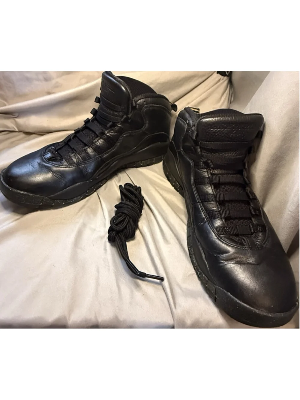 Air Jordan 10 Retro NYC Mens Sneakers Shoes SIZE 9 No Original Box